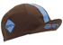 Cappellino Vintage Marrone Azzurro